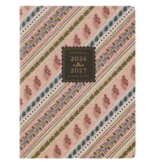 Rifle Paper Co. 2027 Paisley 12-Month Academic Appointment Notebook