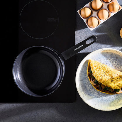 20cm Recycled Aluminium Frying Pan - Grey