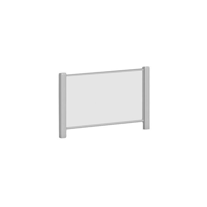 20X36 CLEAR ACR PANEL SILV FRM