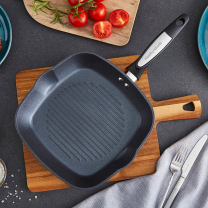 26cm Forged Aluminium Ceramica Square Grill Pan