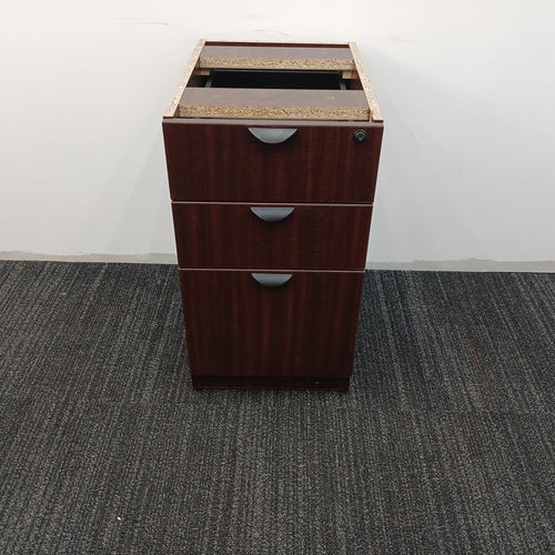 3 Drawer B/B/F Pedestal File Cabinet