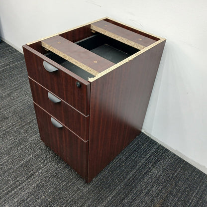 3 Drawer B/B/F Pedestal File Cabinet
