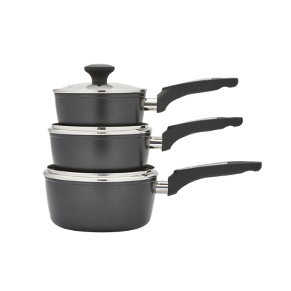 3 Piece Forged Aluminium Pan Set