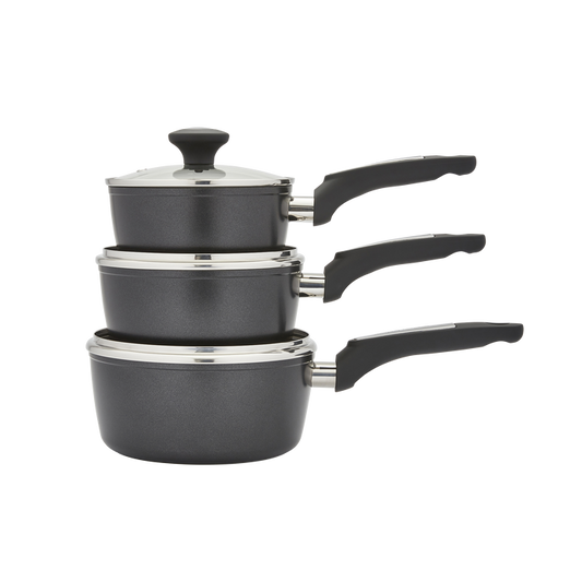 3 Piece Forged Aluminium Pan Set