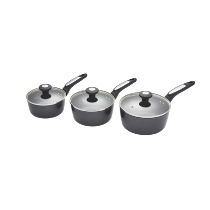 3 Piece Forged Aluminium Pan Set