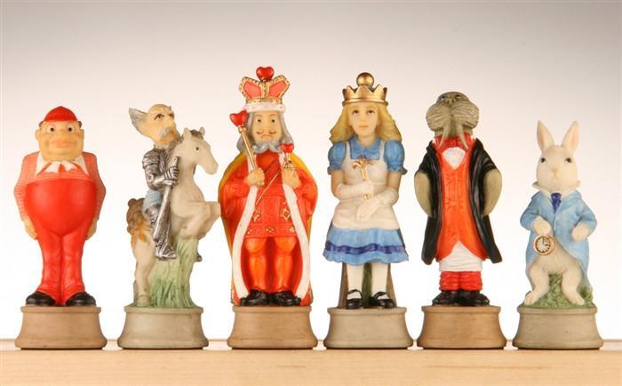 3.25" Alice in Wonderland Pieces - Piece - Chess-House