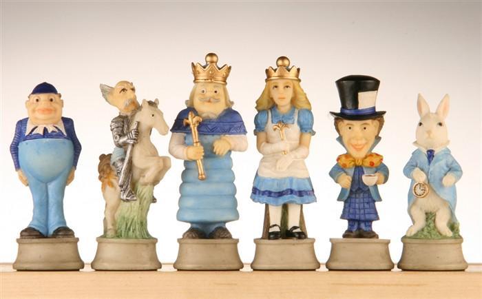 3.25" Alice in Wonderland Pieces - Piece - Chess-House
