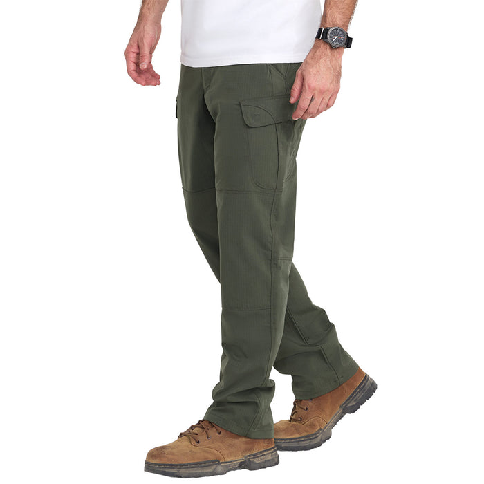 angled view 5.11 tactical tdu green stryke pants