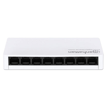 8-Port Gigabit Ethernet Desktop & Wall Mount Network Switch | 6-Pack | Plug & Play | Fanless  Image 4