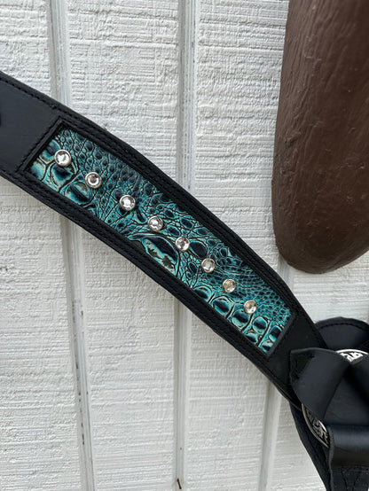 Leather breast collar