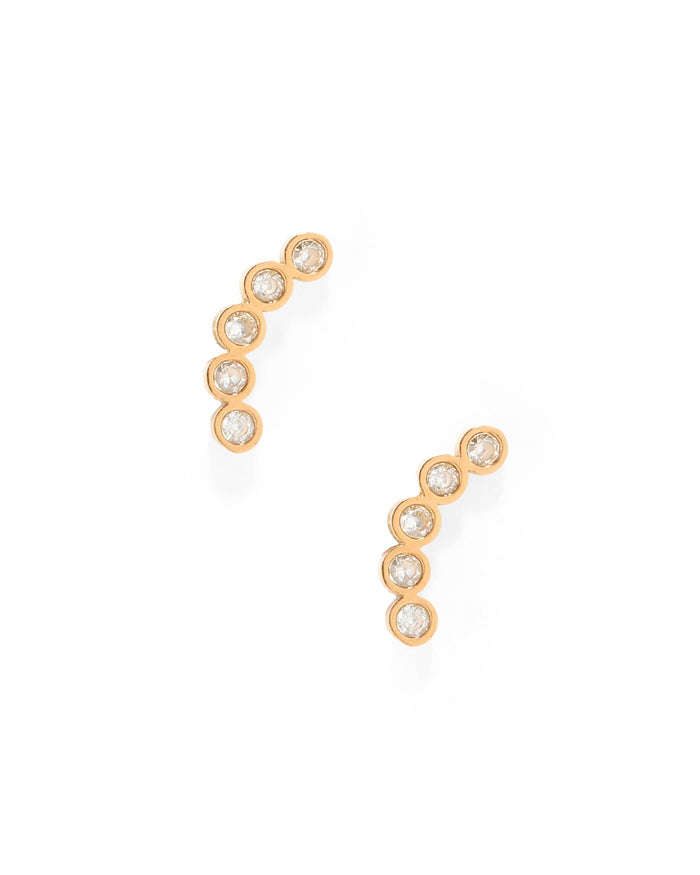 Abigail Sparkle Screwback Stud Earring