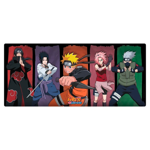 Abysse America Naruto Shippuden - Group Iconic Characters Gaming Mousepad