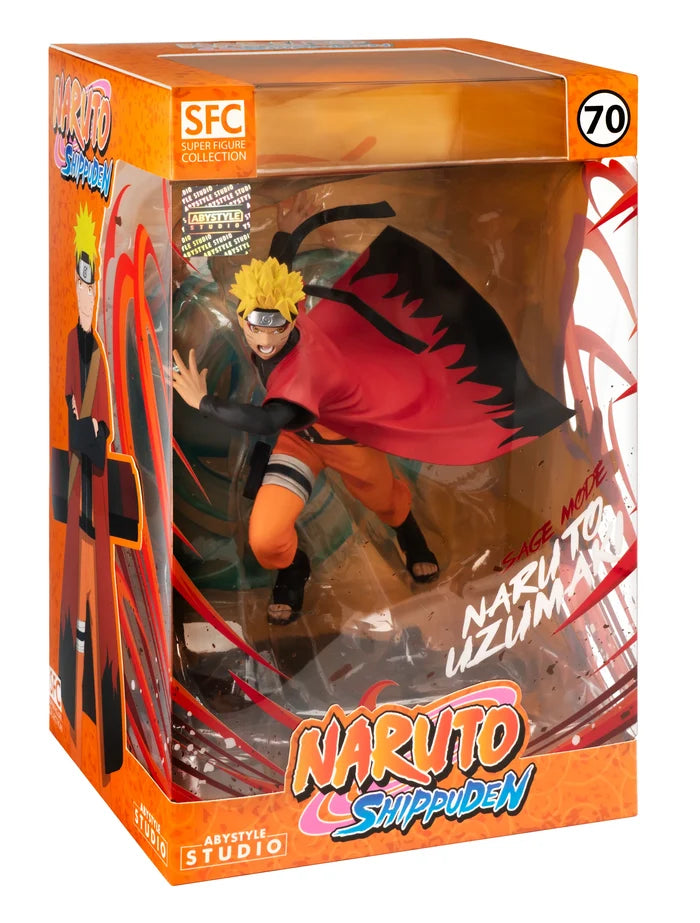 Abysse America Naruto: Shippuden - Naruto Rasengan 7.1" Tall PVC SFC Figure