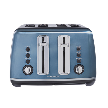 Accents 4-Slice Toaster - Blue