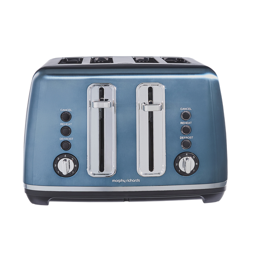 Accents 4-Slice Toaster - Blue