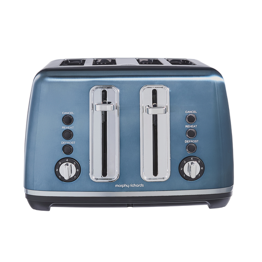 Accents 4-Slice Toaster - Blue