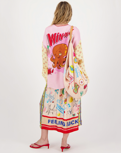 Alina Lucky Me Crew Neck Shirt