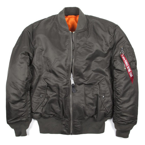 Alpha Industries MA1 Flight Jacket Replica Grey
