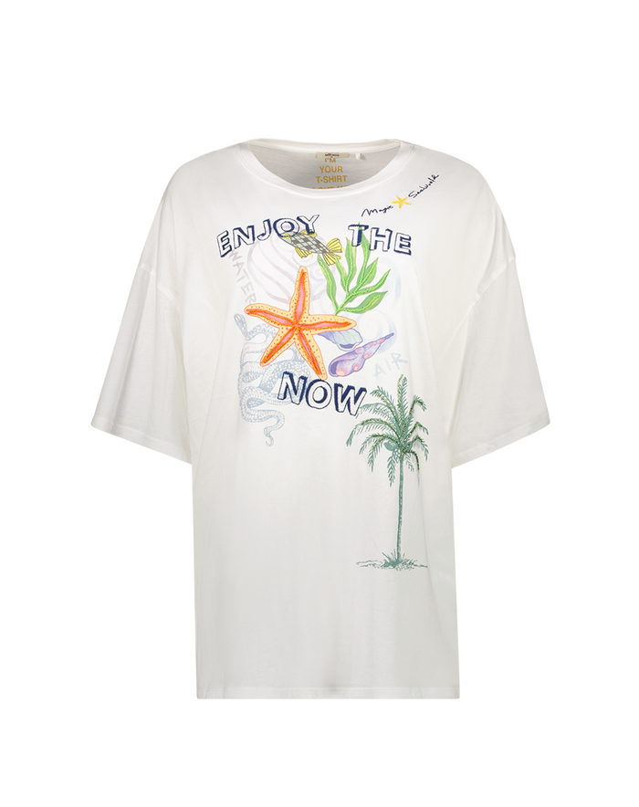 Angelina Sea World Oversized T-Shirt
