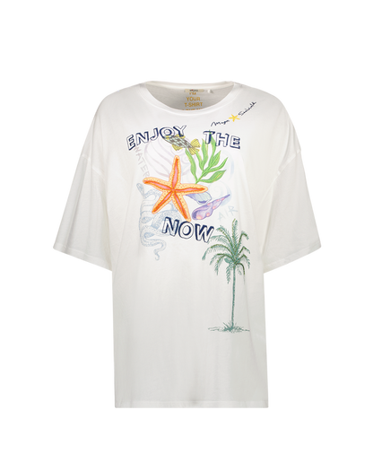 Angelina Sea World Oversized T-Shirt
