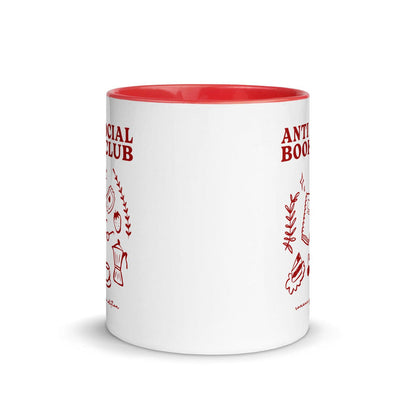 Anti-Social Book Club Mug - The Bean Workshop - AntiSocialBookClub, BookLoverAccessories, ceramic mug, LiteraryGifts, mug, read everyday, ReadingComfort, valentine, Valentine's Day Picks