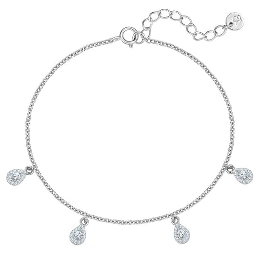 Armband mit Zirkonia-Steinchen