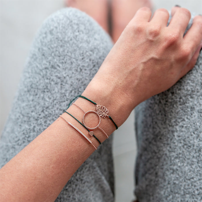 Armband roségold mit Zirkonia