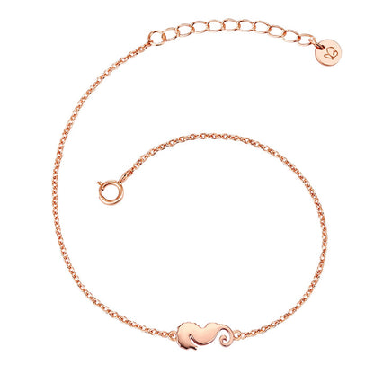 Armband Seepferdchen roségold