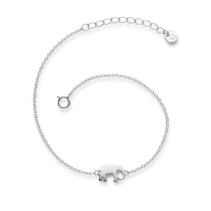Armband silber Elefant