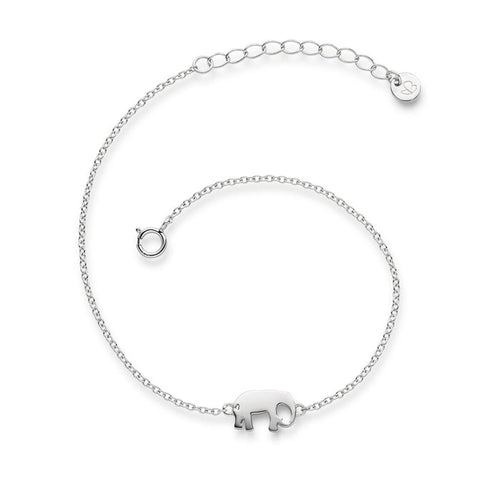 Armband silber Elefant