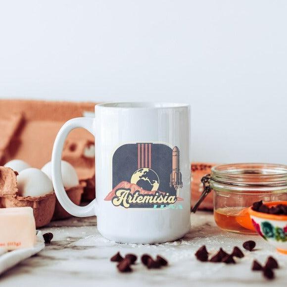Artemisia Capital City of Luna Coffee Mug - The Bean Workshop - ceramic mug, marissa meyer, mug, the lunar chronicles