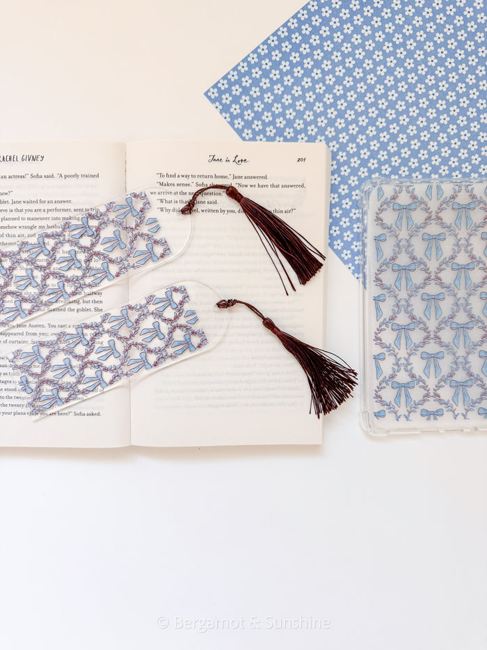 Ballroom Belle + Bows Kindle Case and/or Bookmark [Combined Listing]
