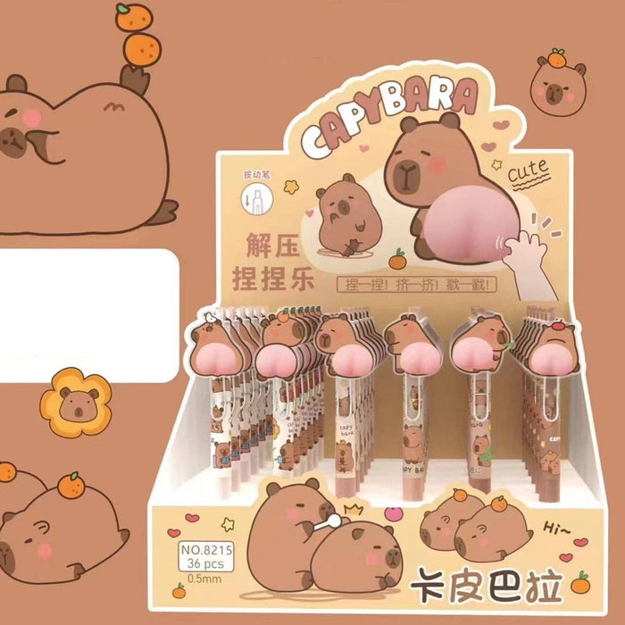 BC Mini - Capybara Squishy Butt Gel Pen