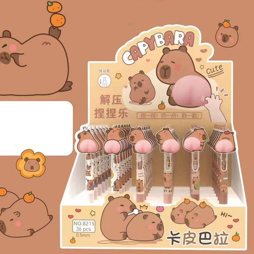 BC Mini - Capybara Squishy Butt Gel Pen