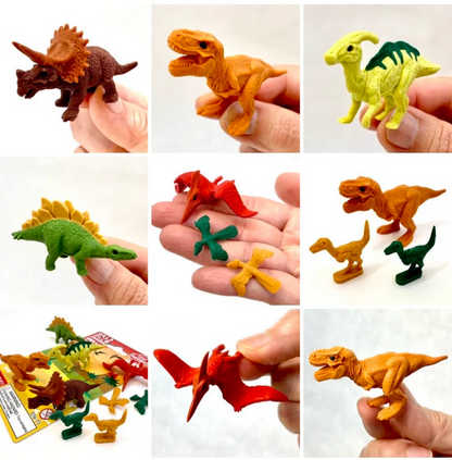 BC Mini - Dinosaur ER-BRI044 Eraser Cardset