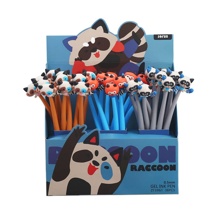 BC Mini - Raccoon Wiggle Gel Pen