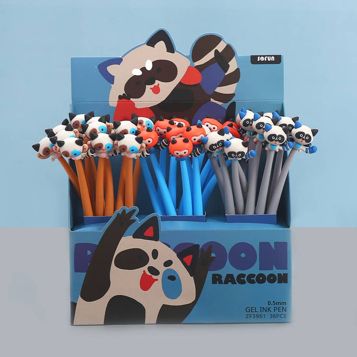 BC Mini - Raccoon Wiggle Gel Pen