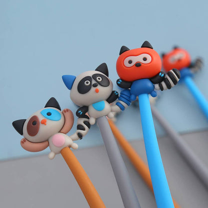 BC Mini - Raccoon Wiggle Gel Pen
