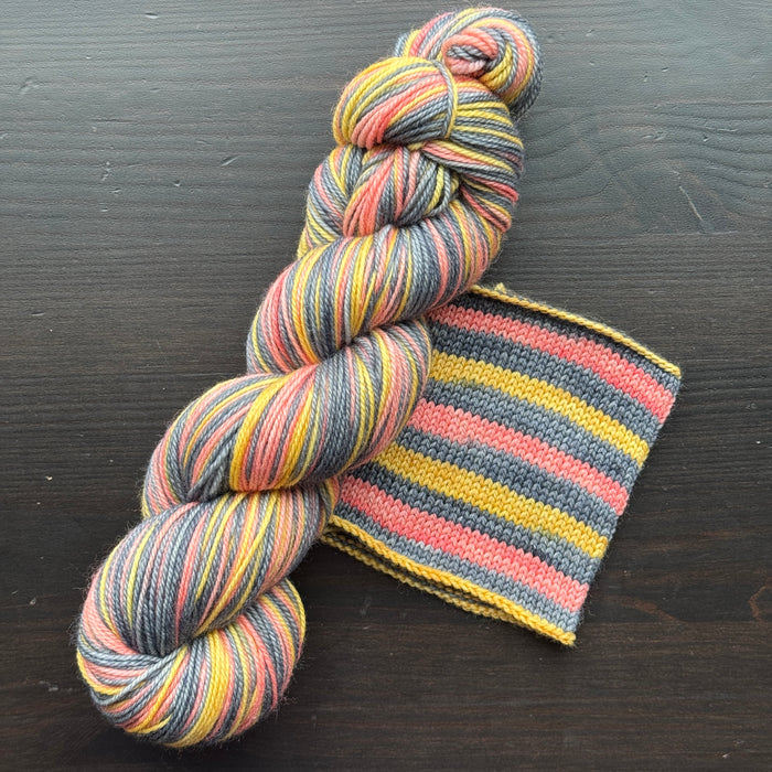Be Kind - Self Striping Merino Nylon Sock & DK