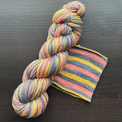 Be Kind - Self Striping Merino Nylon Sock & DK