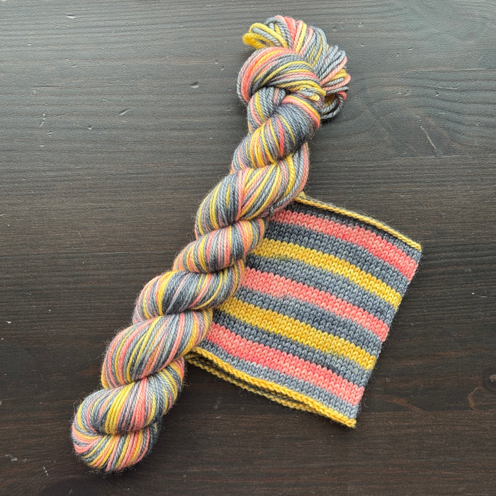 Be Kind - Self Striping Merino Nylon Sock & DK