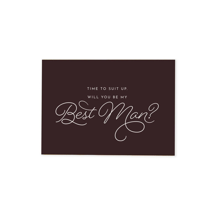 Be My Best Man Proposal Card