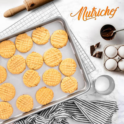 Big Baking Sheet Pan With Cooling Rack