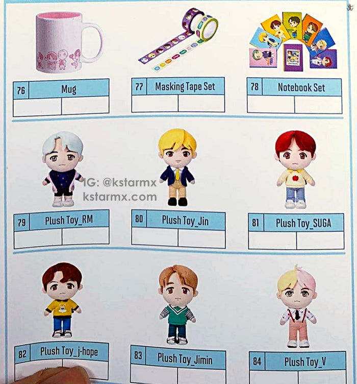 [BIG HIT] OFFICIAL HOUSE OF BTS SEOUL MD – SEOUL + CHARACTER