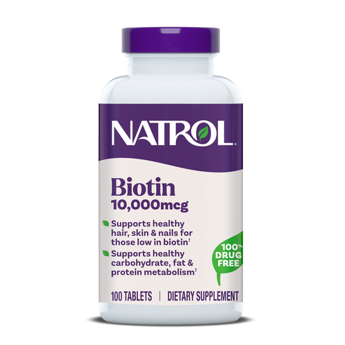 Biotin Tablets, 10,000 mcg