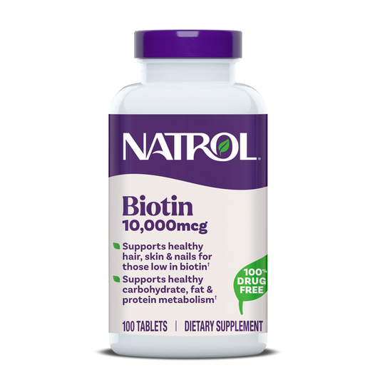 Biotin Tablets, 10,000 mcg