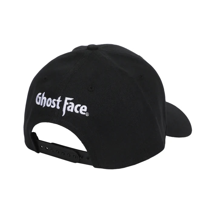 Bioworld Ghostface - Character Embroidered AOP Men's Black Snapback Hat