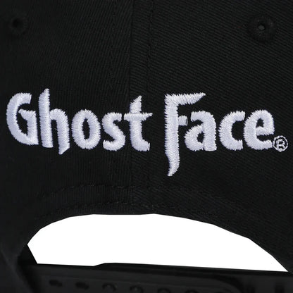 Bioworld Ghostface - Character Embroidered AOP Men's Black Snapback Hat