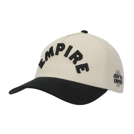 Bioworld Star Wars - Empire Men's White & Black A-Frame Snapback Hat