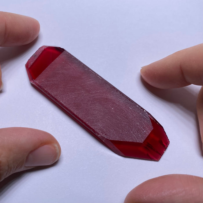Bixbite (Red Beryl) Synthetic